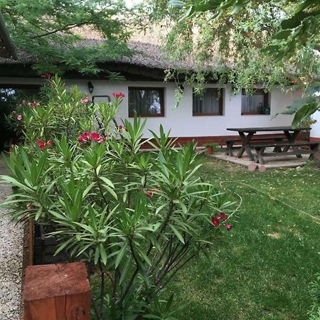 Balatonkenesei Nádfedeles Lovas Vendégház Exterior foto